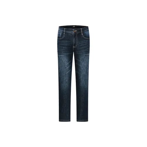 Biyin Leufen Jeans Men Gray