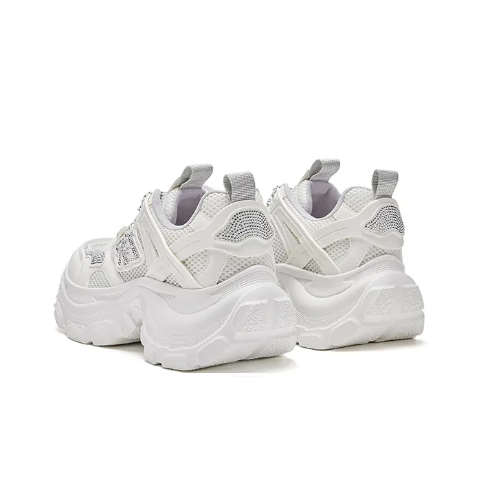 HR Low Top Chunky Sneakers Women's Beige-3