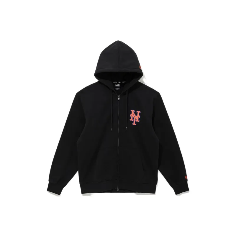 New Era Sweatshirt Jacket Men's Black-0