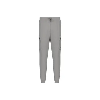EMPORIO ARMANI Knitted Sports Pants Men's Gray