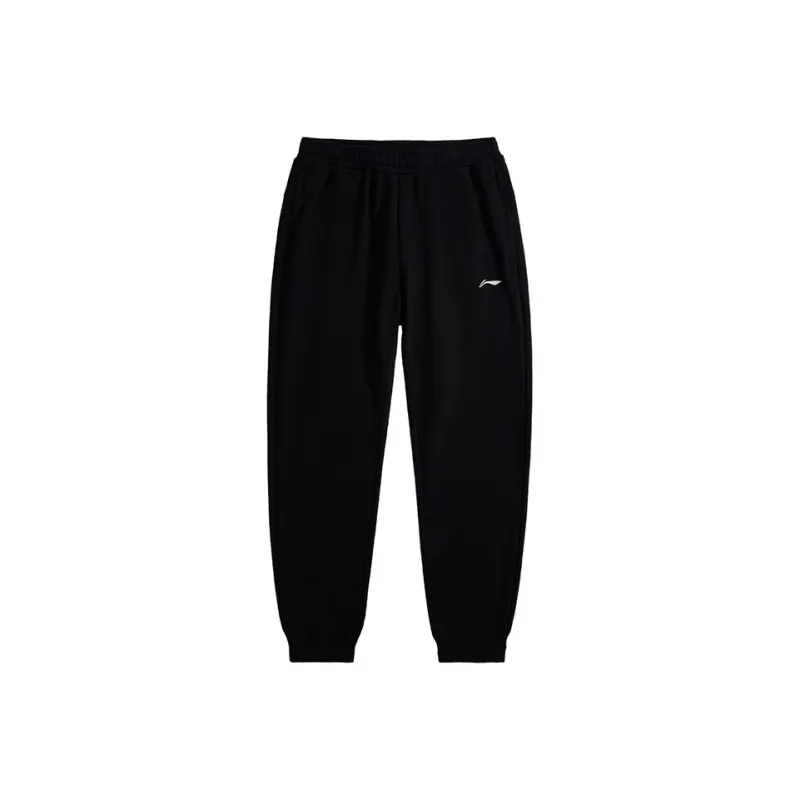 LiNing Knitted Sweatpants Men's Black-0