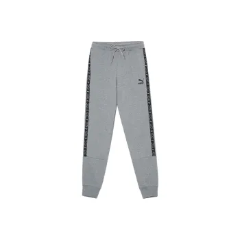 PUMA Knitted Sweatpants Men's Gray