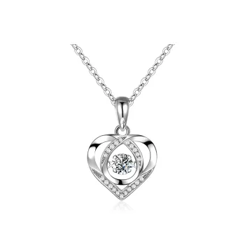 CENTURY&KINDLE S925 Silver Necklaces Women's