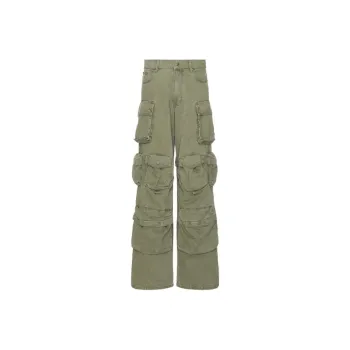 Jaded London Cargo Pants Unisex Green