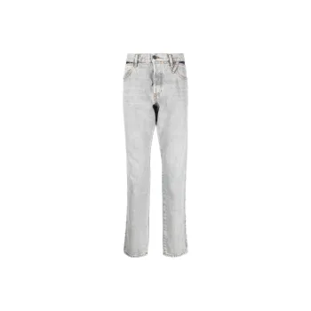 DIESEL FW22 Casual Pants Men's Light Gray