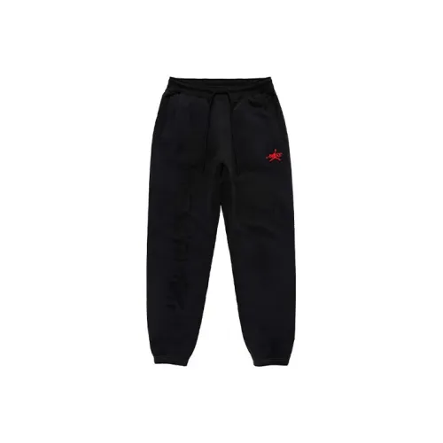 Jordan JORDAN X Awake NY Flc SS24 Knitted Sports Pants Men's Black