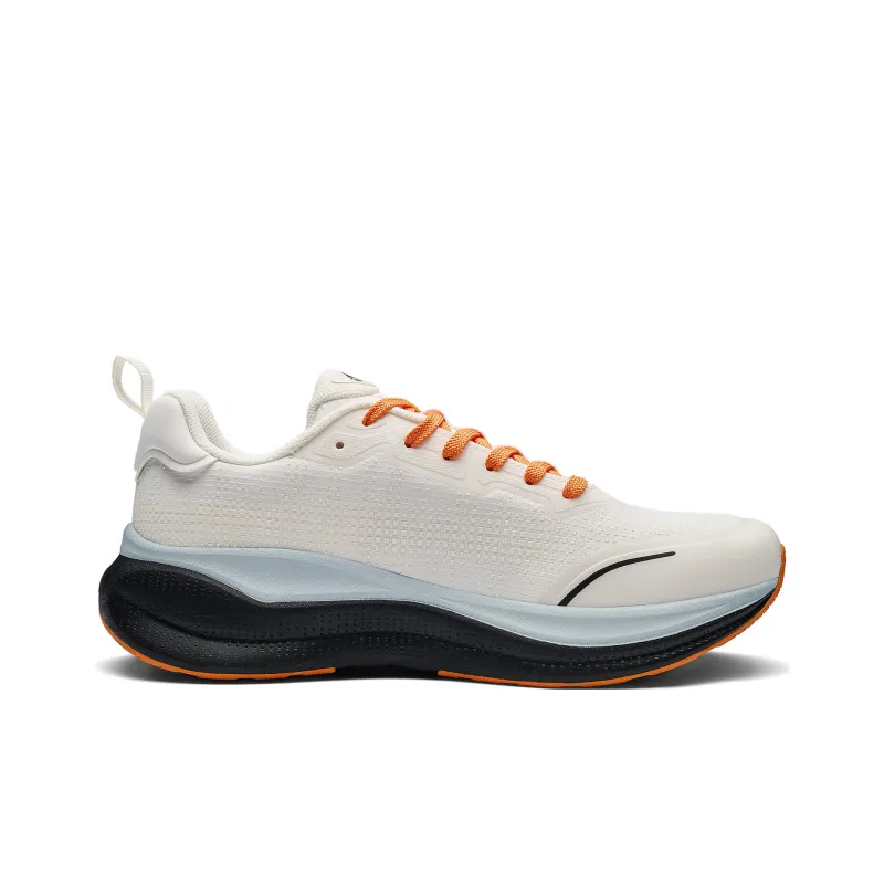 Kappa Anti Slip Wear Resistant Low Top Running Shoes Unisex Heron Feather White-1