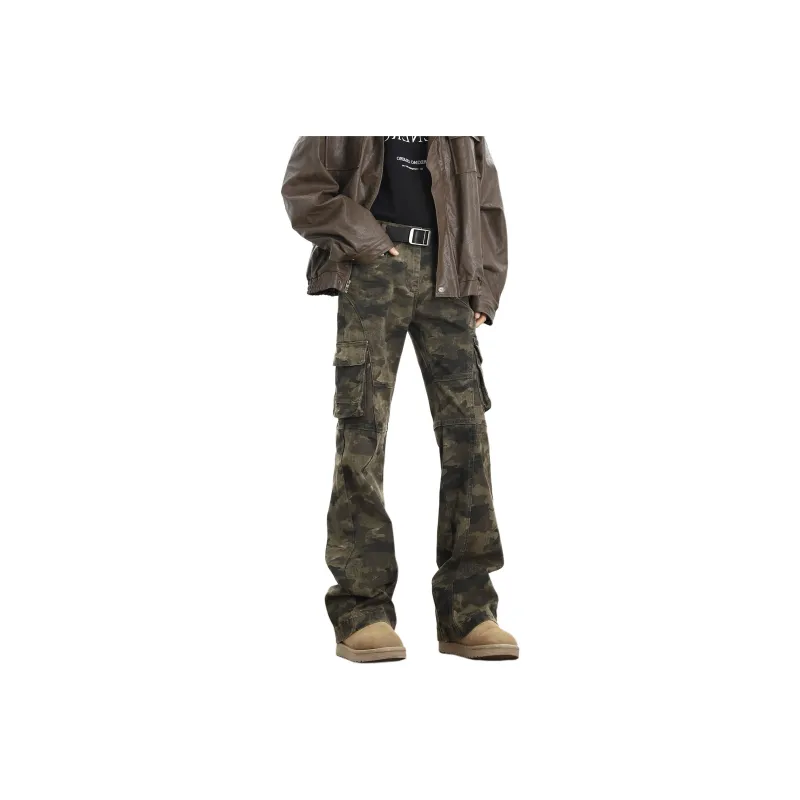 Ang2 Stu Cargo Pants Unisex Camouflage-19