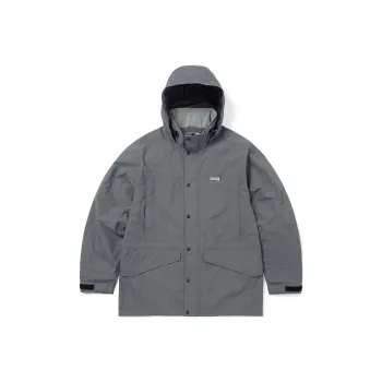 Thisisneverthat FW24 Trench Coats Unisex Gray Blue