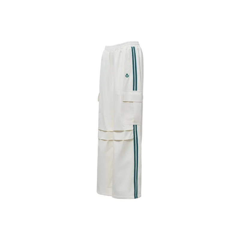 VIVI CYCLE Cargo Pants Unisex White Green-0
