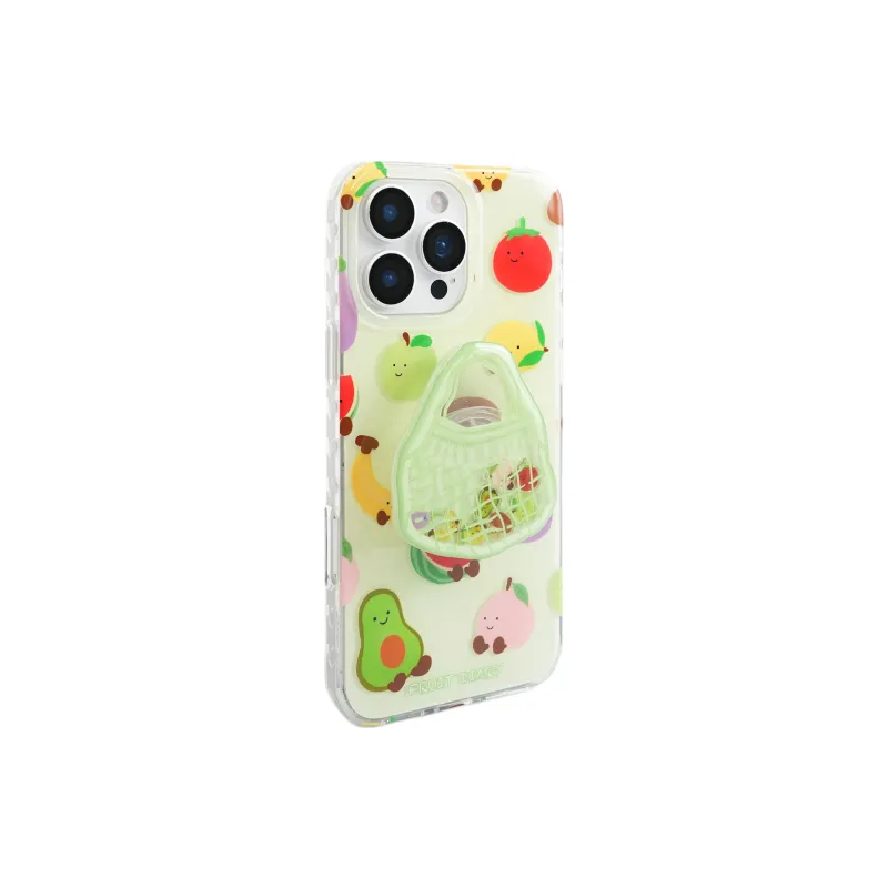 Wei Xin Acrylic Material Full Screen Fruit Jeycat Phone Cases Compatible With IPhone 16/15 Pro Max/Apple 13/14 Pro/Max-1