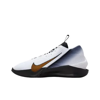 Nike G.T. Jump Academy Mid Top Basketball Shoes Men's White Black Metal Gold