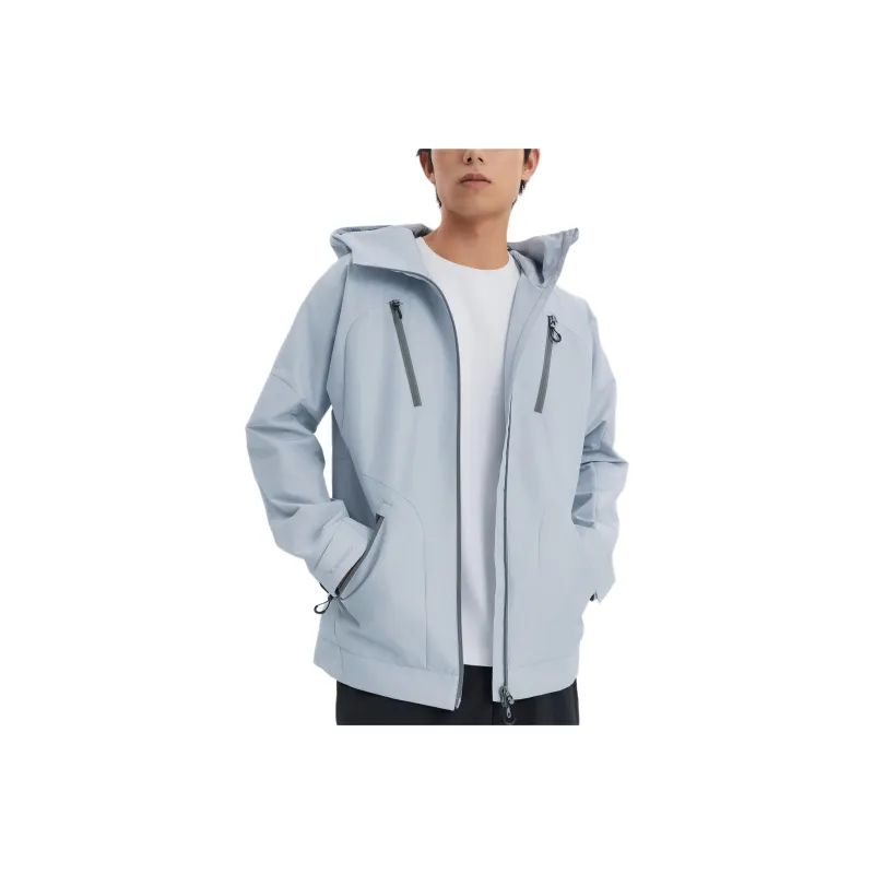 DECATHLON Jackets Coats Unisex Silver Gray-1