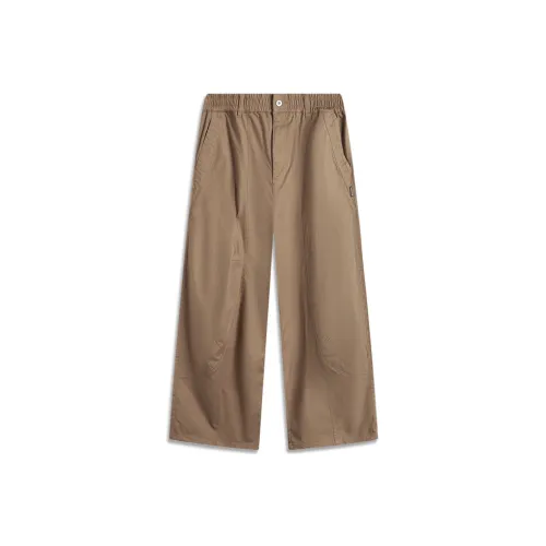 LiNing Casual Pants Men's Cocoa Khaki