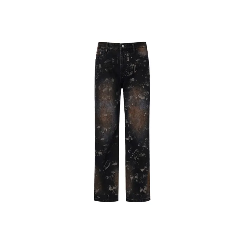 GTRG Jeans Unisex Dirty Mud Black-0