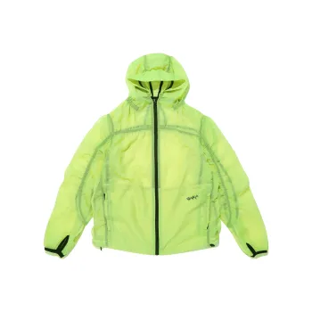 Guuka Trench Coat Unisex Neon Green