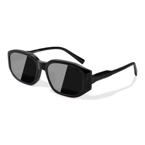 SUYAN Plate Frame Irregular Shape Sunglasses Unisex