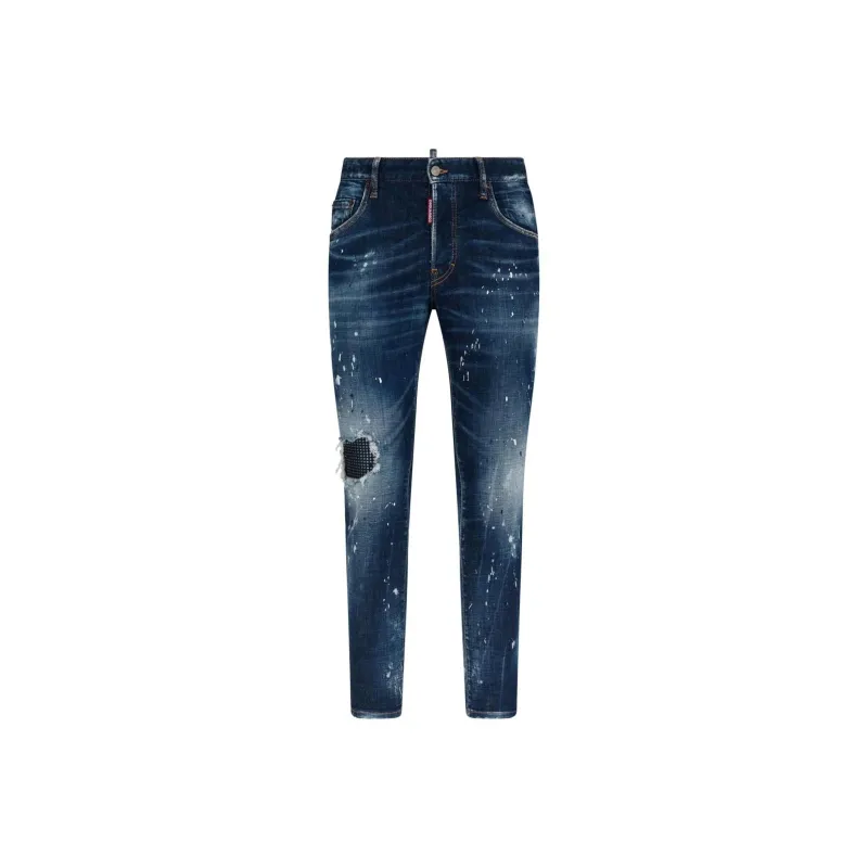 DSQUARED 2 Distressed Skinny cut Jeans-0