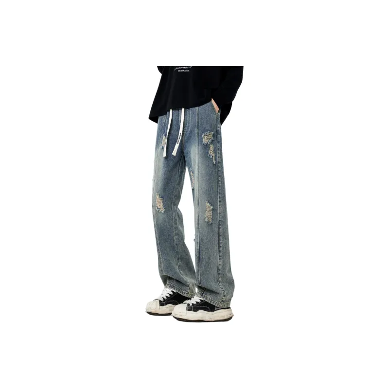 WARNING LIGHT Jeans Unisex-6