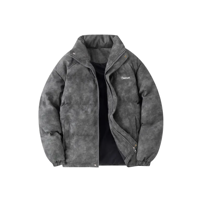 FAKE VINTAGE Puffer Jacket Unisex-0