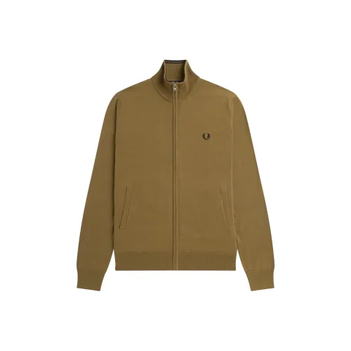 FRED PERRY Jackets Coats Men's Brown