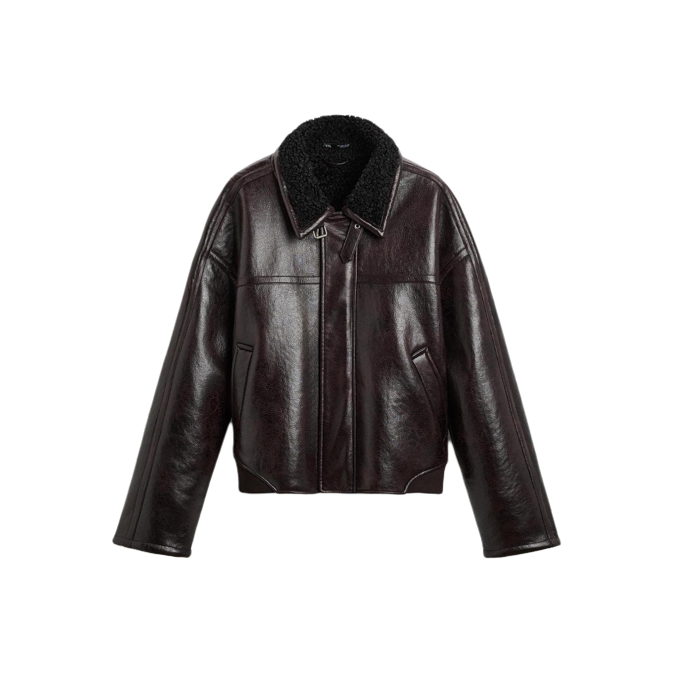 Zara Jacket Leather Man - POIZON Zara Jacket Leather Man - POIZON