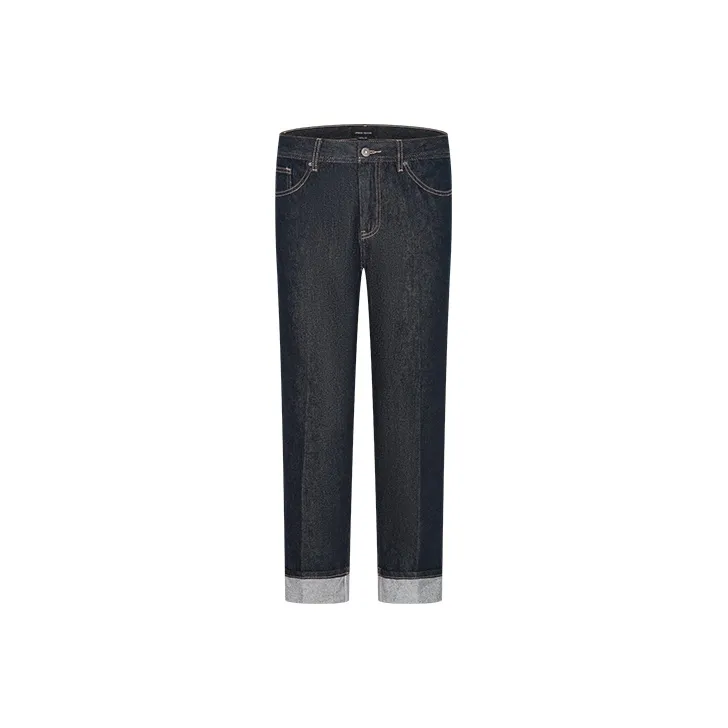 URBAN REVIVO Jeans Men's Indigo-0