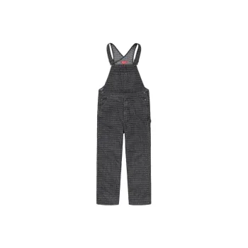 Supreme Jacquard Logos Denim Overalls