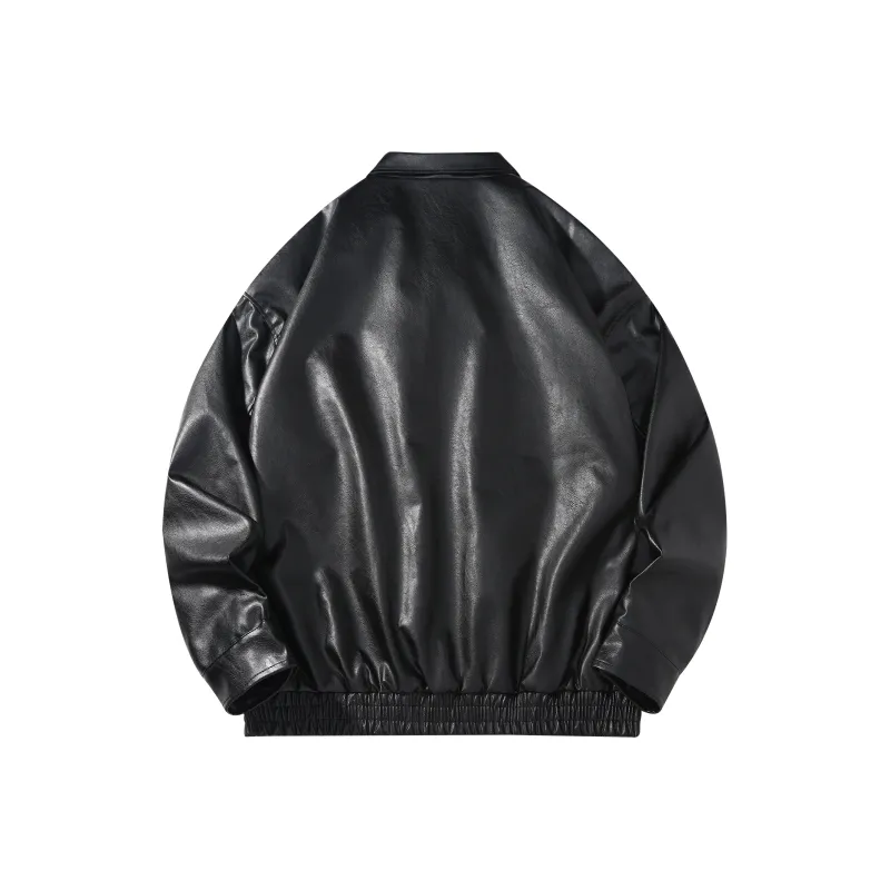 YOUSHIQI Leather Jackets Unisex-8
