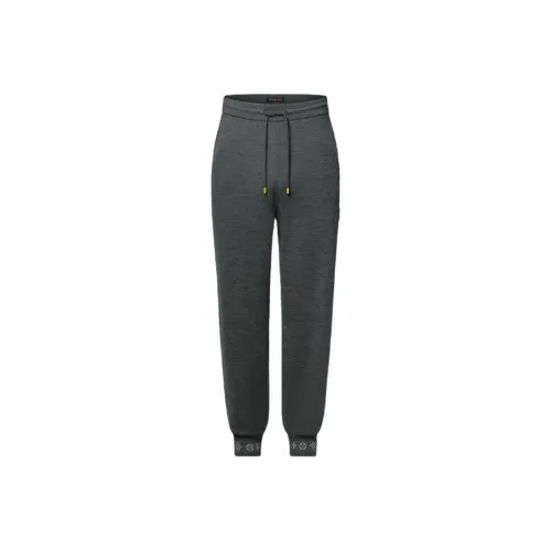 LOUIS VUITTON Double Face Knit Wool Travel Pants
