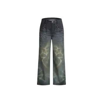 DND4DES Jeans Unisex Green