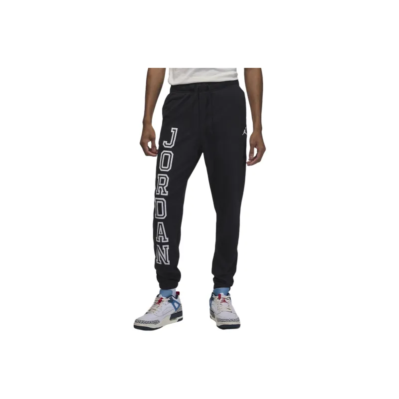 Jordan Dri Fit Knitted Sweatpants Men's Black-0