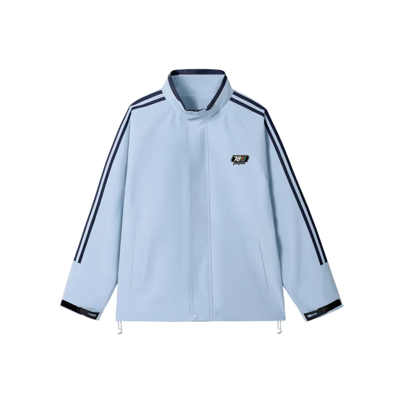 Qnxeey Jackets Coats Unisex Beige-6