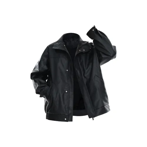 JUNGLE PANDA Leather Hue pullovers Coats Unisex