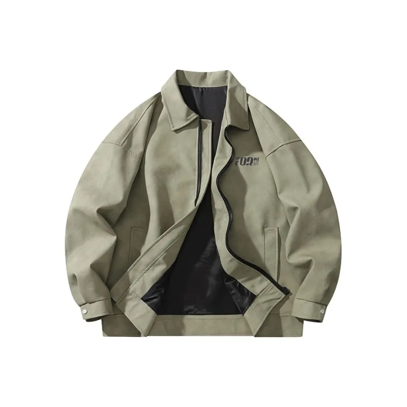 FAX FOR FMACM Leather Jacket Unisex-5