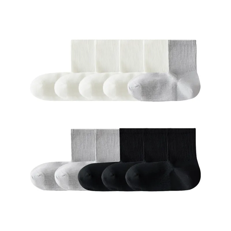 Cotton Gene Mid Calf Socks Men's Combo Set-12