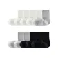 10 Pack (White 4+Light Blue 3+Black 3)
