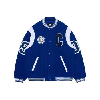 Converse Baseball Jacket Men's Blue