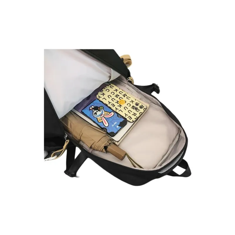 H YXIANG Nylon Backpack Regular Unisex Multicolor-1