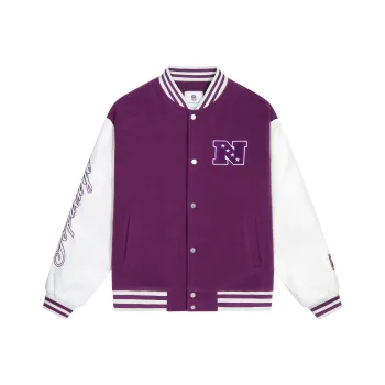 NFL Baseball Jacket Unisex Purple
