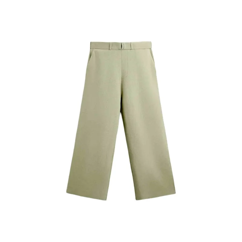ZARA x NANUSHKA Nanushka Collaboration Casual Pants Men's Washed Green-0