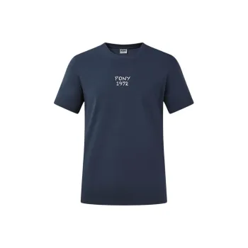 Pony T Shirts Unisex Navy Blue