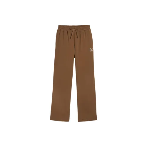 PUMA BETTER CLASSICS Knitted Sports Pants Men's Teak Color