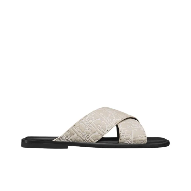 DIOR Alias Slide Slippers Men's Beige-1