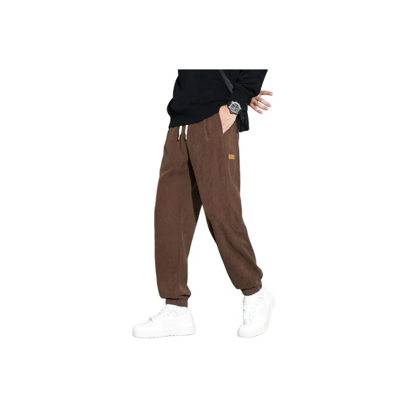 Tonlion Casual Pants Unisex Camel-0