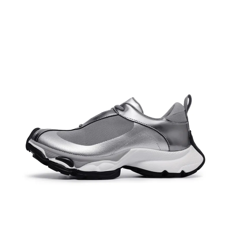 Hong Kong Meng Slip Resistant Height Increasing Low Top Chunky Sneakers Unisex-5