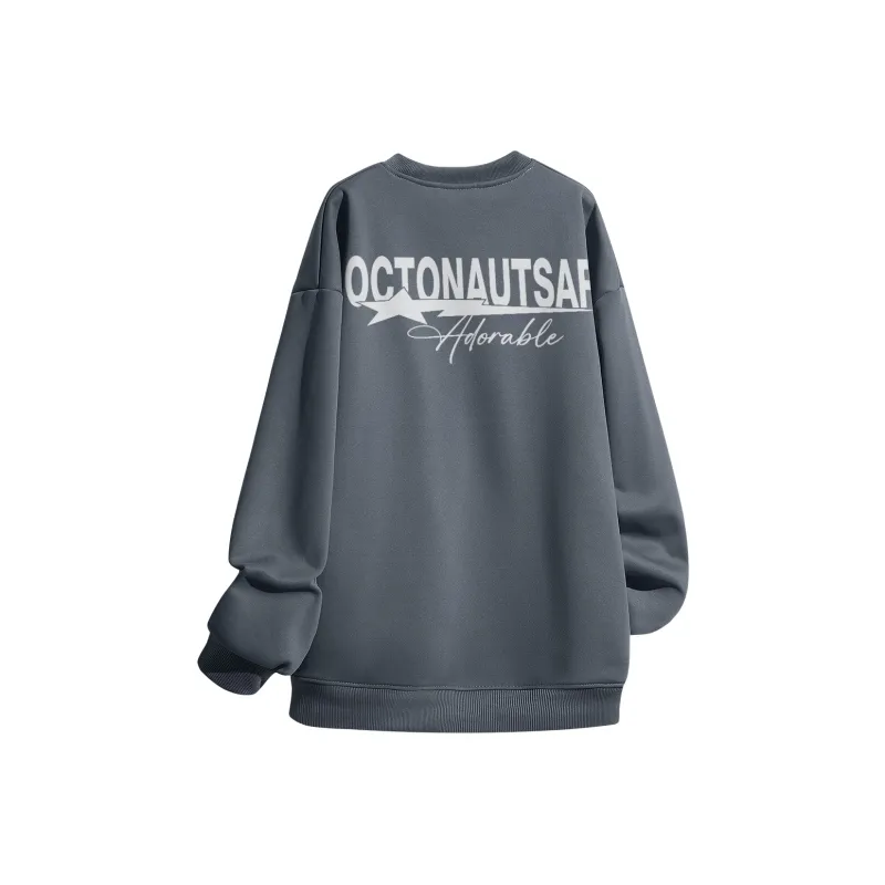 Small Columns Under The Sea Sweatshirt Unisex Black-13