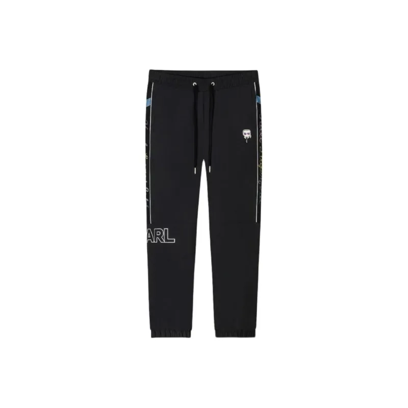 KARL LAGERFELD SS24 Casual Pants Men's Black-0