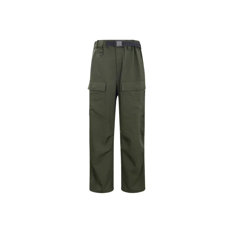 Y 3 Casual Pants Men Dark Green-0