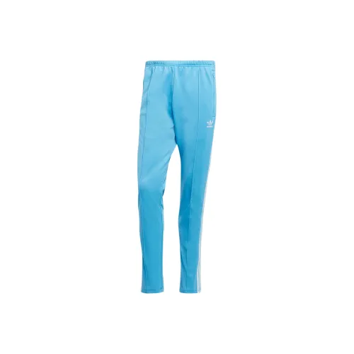 Adidas Originals ADICOLOR CLASSICS BECKENBAUER TRACK PANTS Knitted Sports Pants Men's Semi Blue Flash